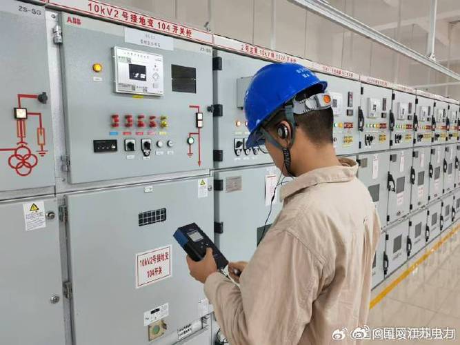 清浦变开展10kv,35kv开关柜局放检测工作,提高变电站设备运行可靠性